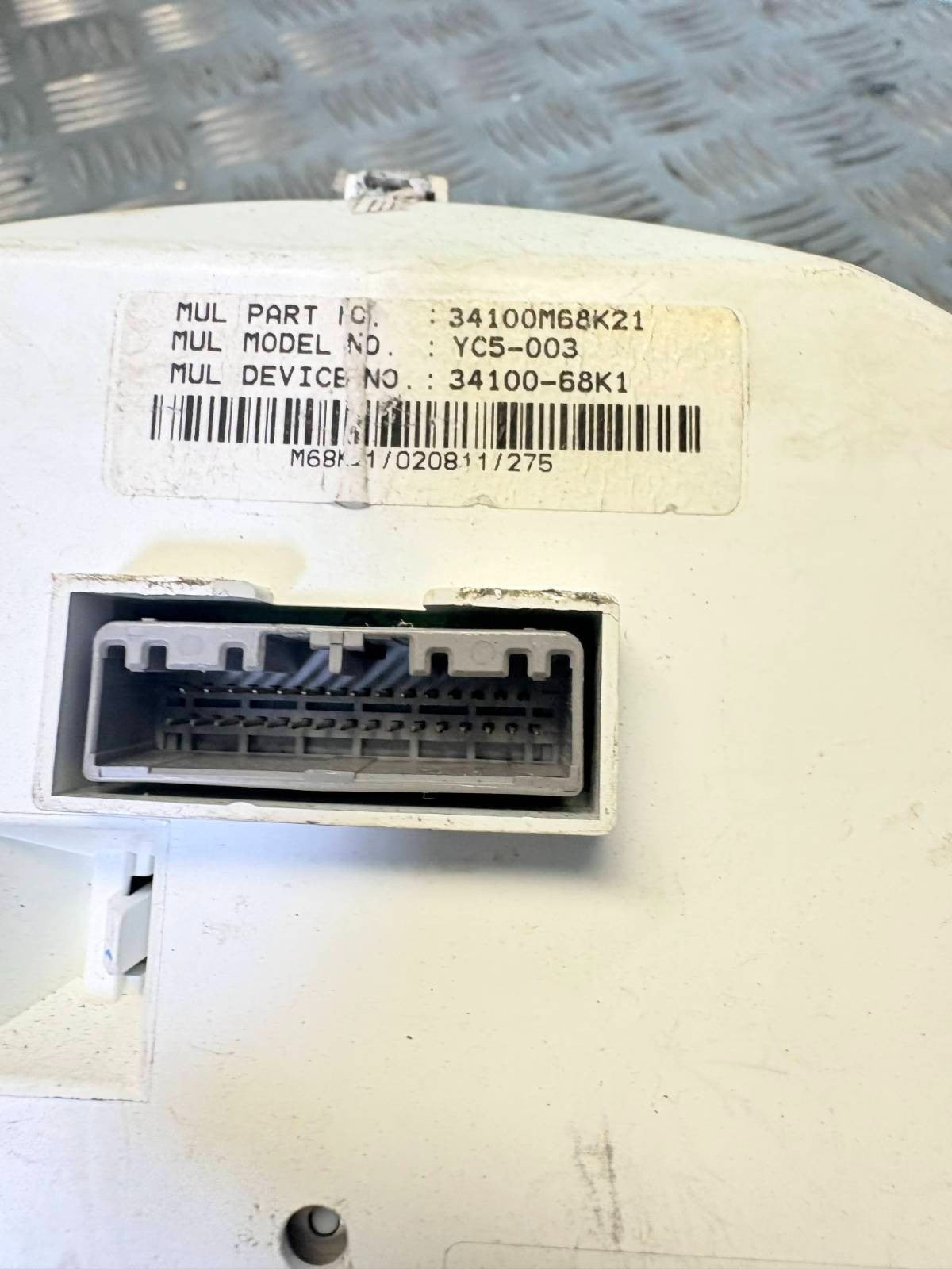 SUZUKI Alto 2011 1.0 Petrol Speedometer 34100M68K21