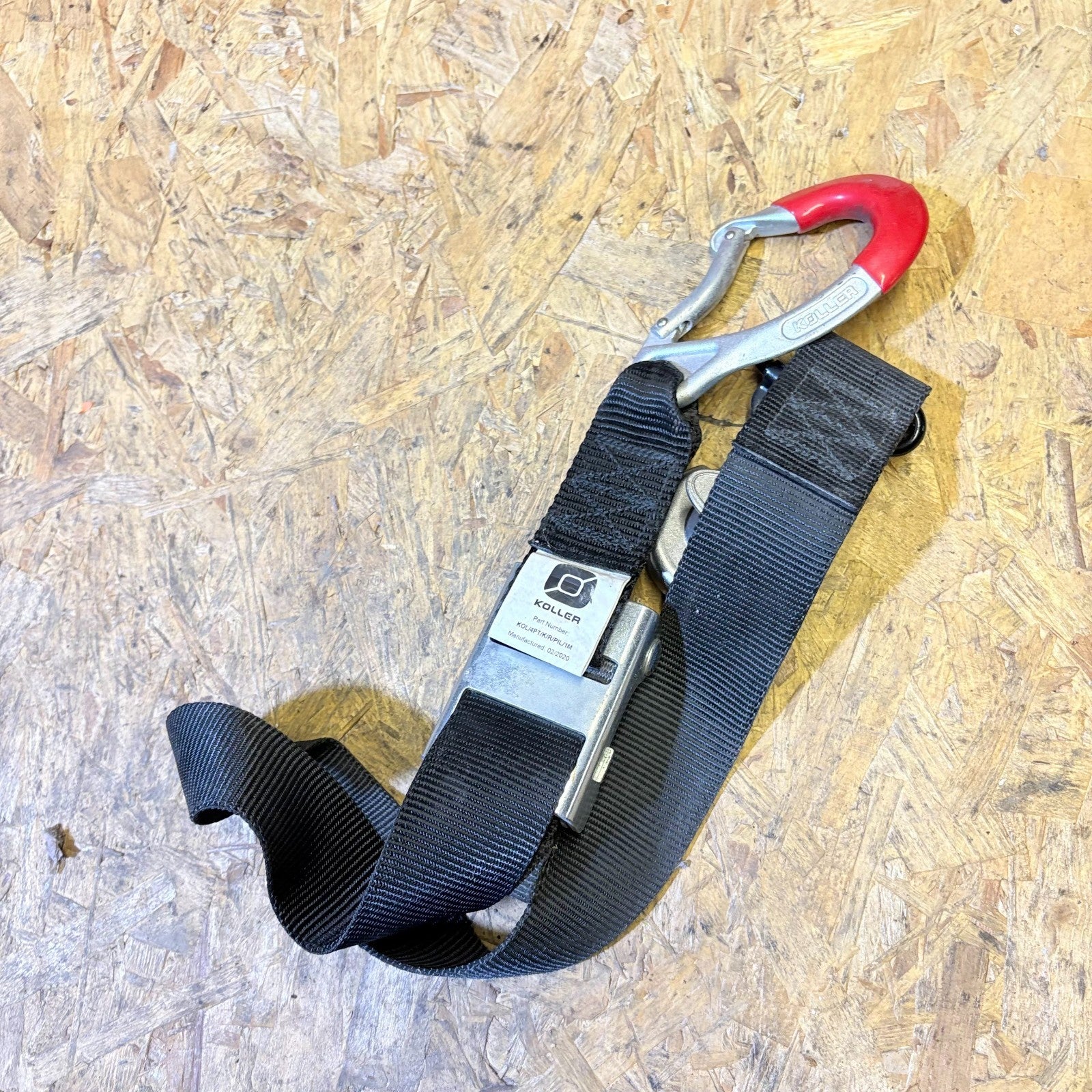 Koller Safety Belt Part Number KOL/4PT/K/R/PIL/1M