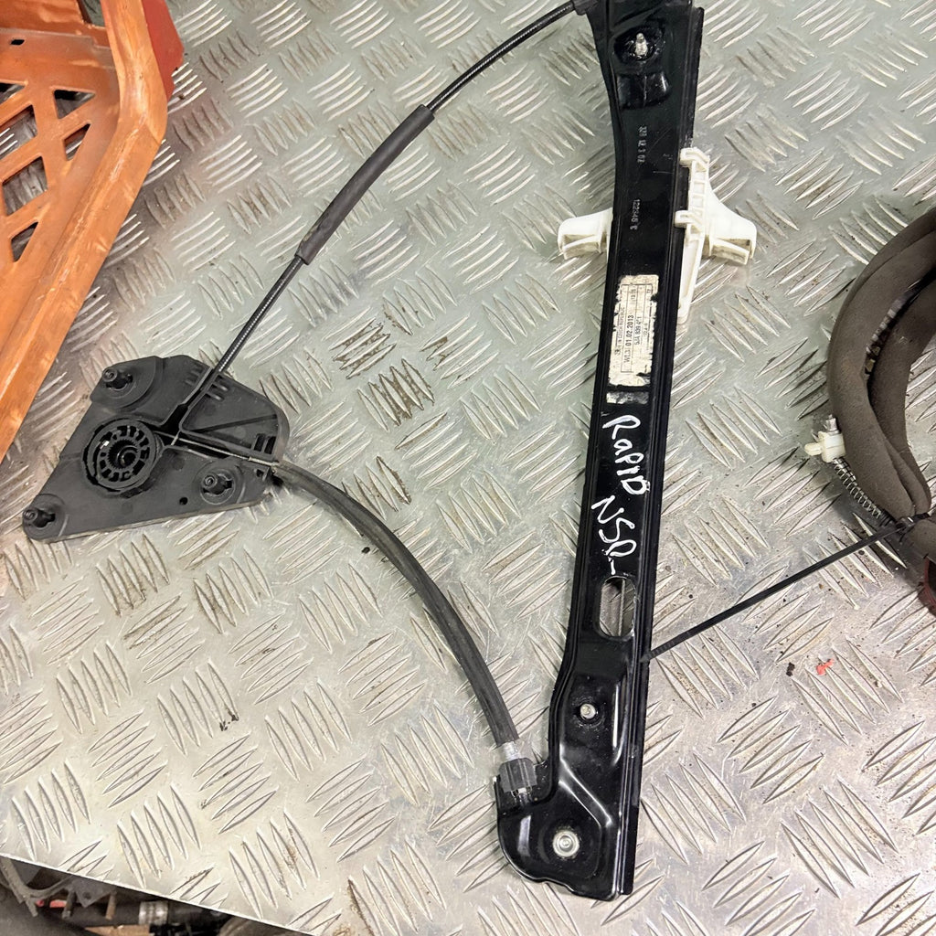SKODA RAPID 2012-2018 PASSENGER REAR LEFT WINDOW REGULATOR 5JA839461