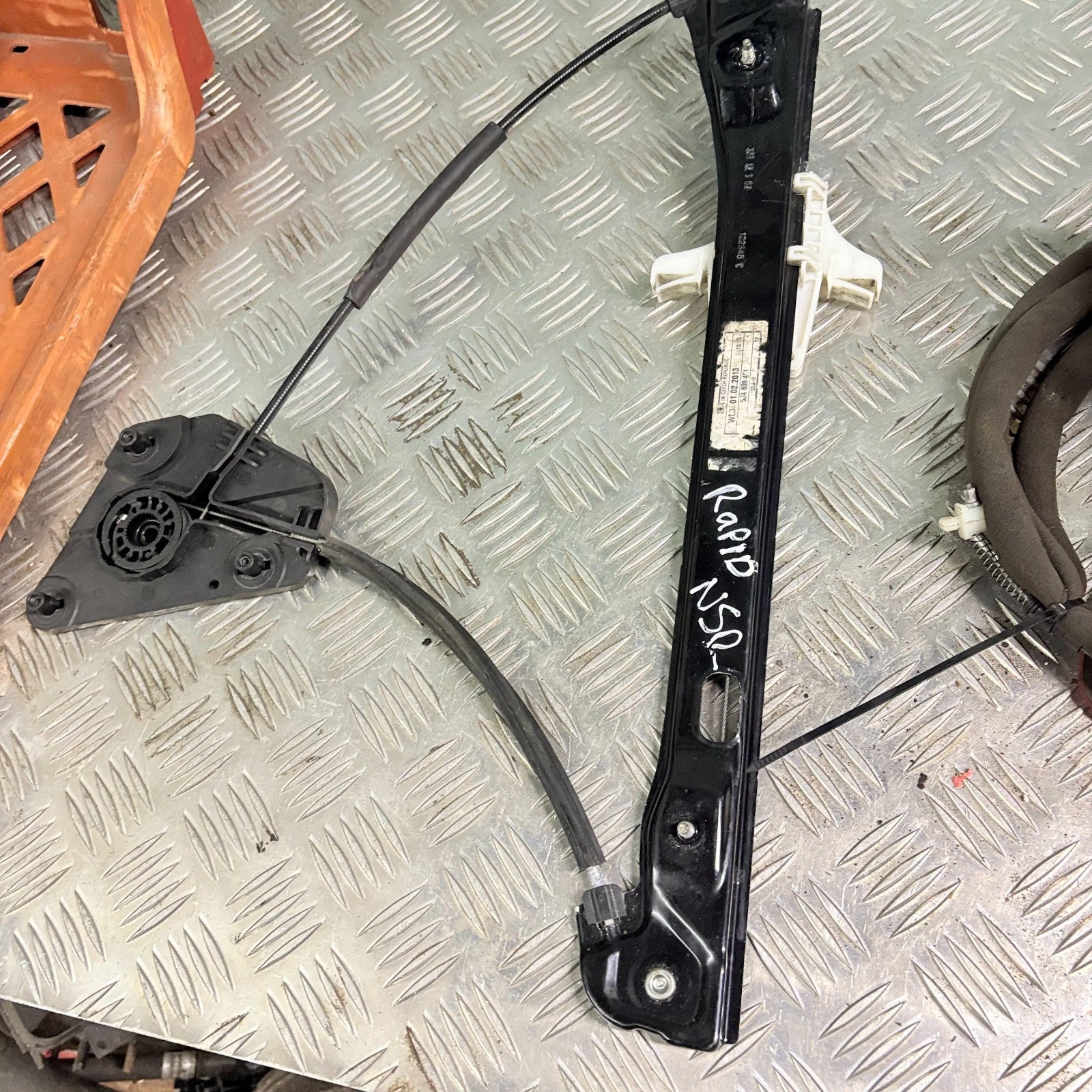 SKODA RAPID 2012-2018 PASSENGER REAR LEFT WINDOW REGULATOR 5JA839461
