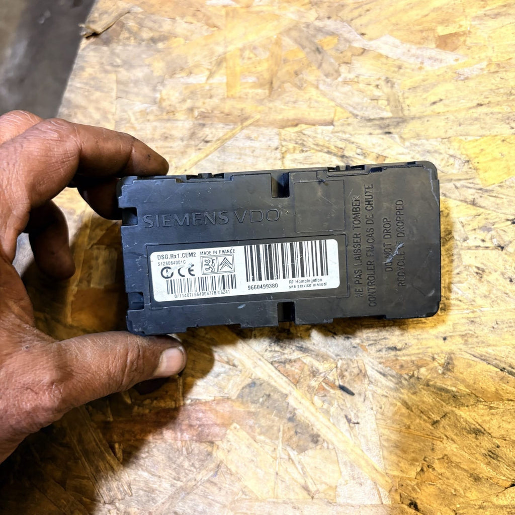 PEUGEOT 407 MK1 RF HOMOLOGATION ECU 9660499380,S126064001C