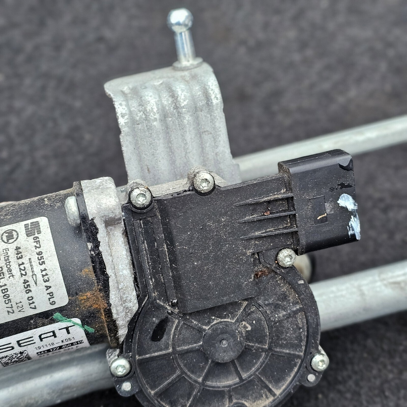 SEAT Ibiza 2020 Fr S 6F MK5 Wiper Motor Front & Linkage 6F2955113A