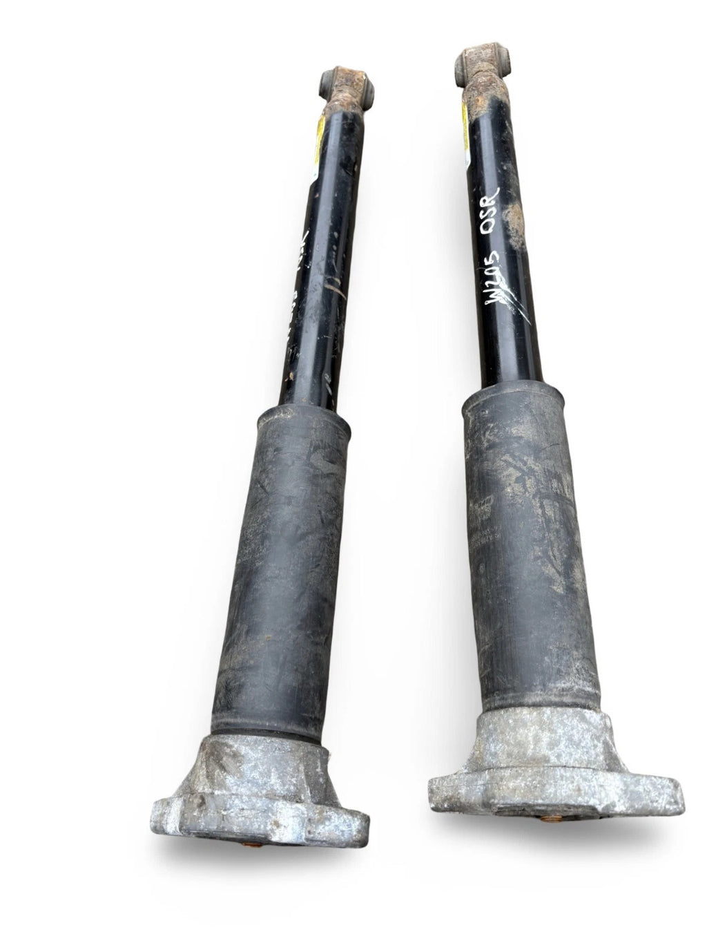 MERCEDES C CLASS C205 REAR SHOCK ABSORBER STRUT PAIR X2 2014-2021 A2053203030
