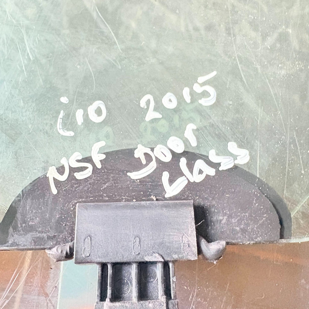 2015 HYUNDAI I10 5 Door Passengers Left Front Door Window Glass