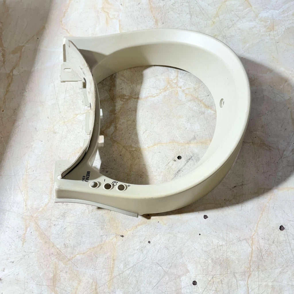 FIAT 500 2007-2015 CREAM INSTRUMENT CLUSTER SPEEDO SURROUND PANEL