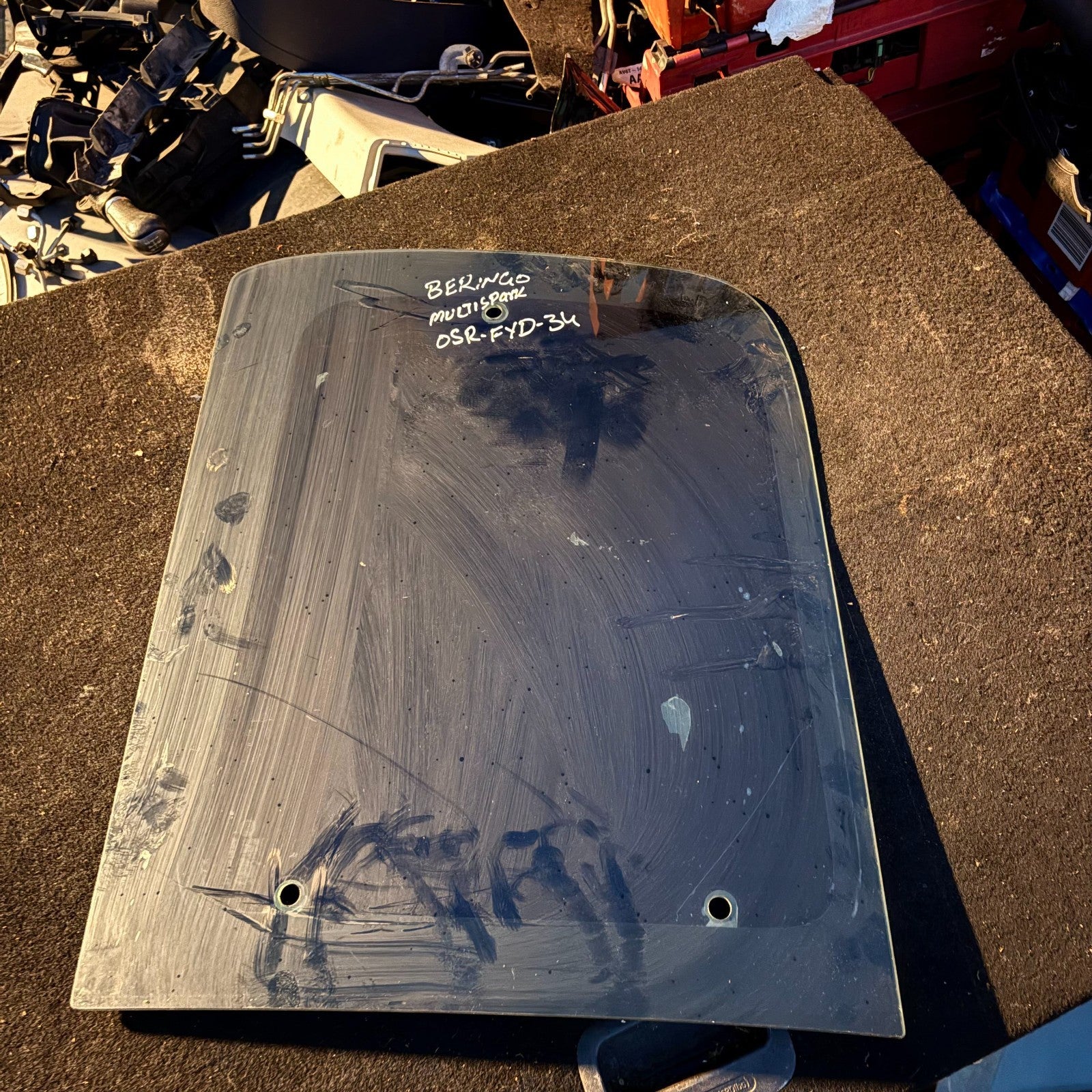 CITROEN BERLINGO MULTISPACE HDI 2008-10 Rear Right Door Glass/WINDOW