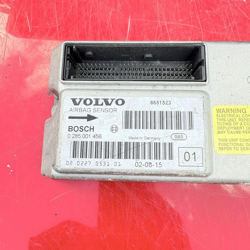 2003 VOLVO V70 AIR SAFETY BAG CRASH SENSOR MODULE 8651523