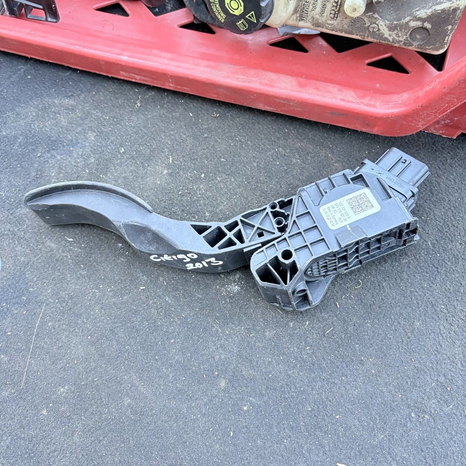 2013 SEAT MII 1.0 PETROL ACCELERATOR PEDAL 1S2721503A