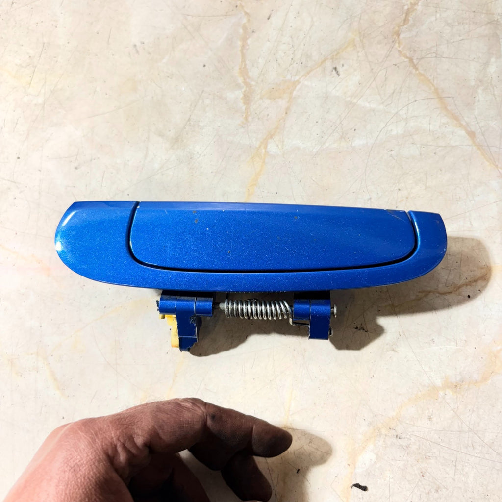 KIA PICANTO 2004-2011 EXTERNAL DOOR HANDLE REAR LEFT PASSENGERS SIDE in BLUE