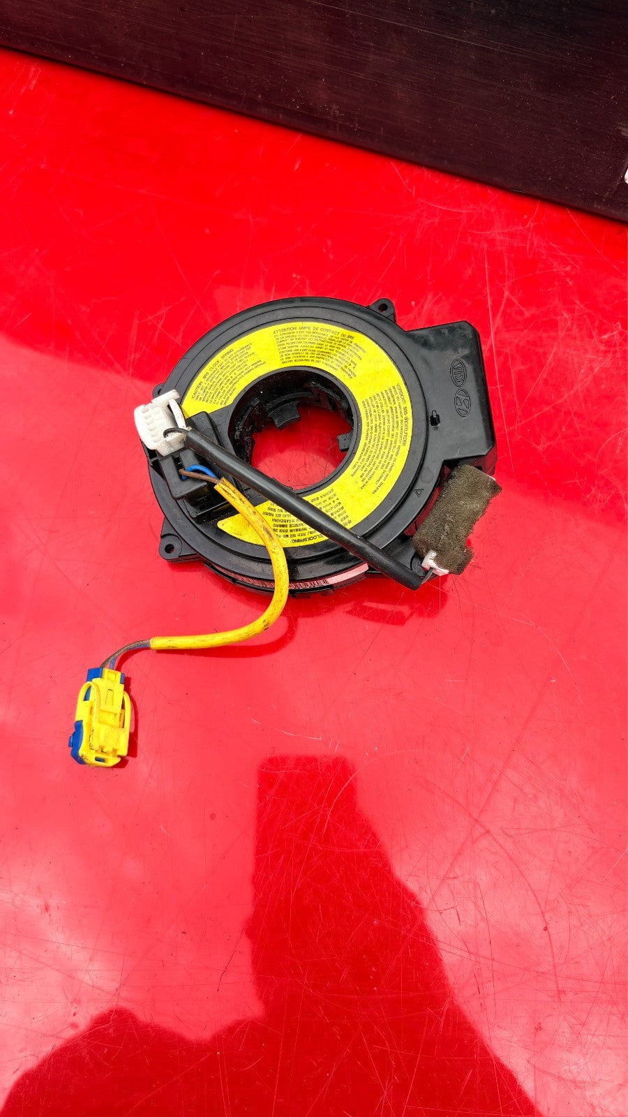 RENAULT TWINGO 2003 STEERING WHEEL AIRBAG SRS SQUIB SLIP RING