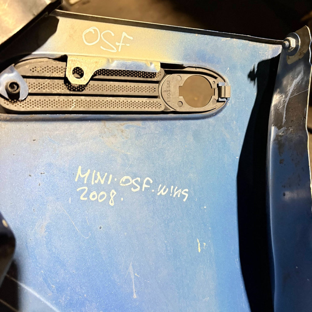 MINI COOPER FRONT WING DRIVER SIDE RIGHT 2008