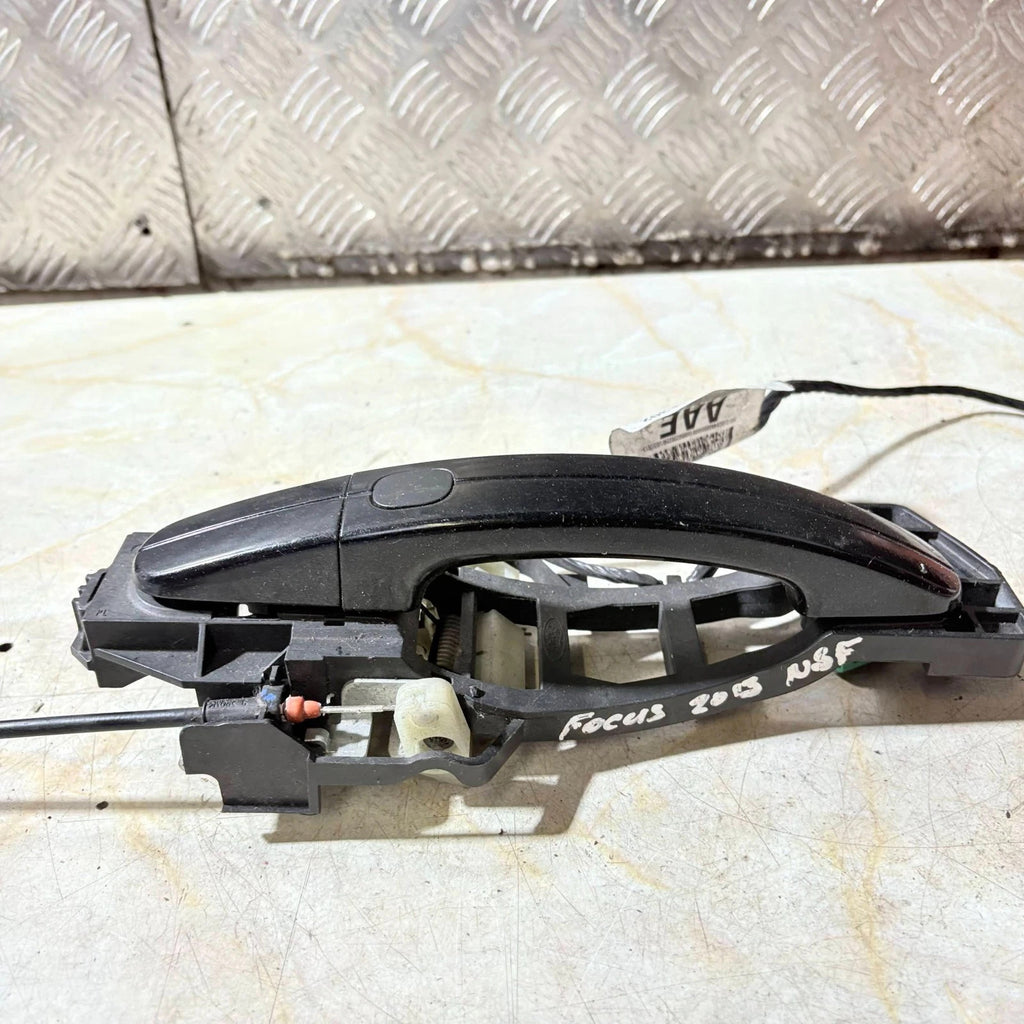 2013 FORD FOCUS PASSENGER SIDE FRONT LEFT OUTER DOOR HANDLE BV6T-14F302