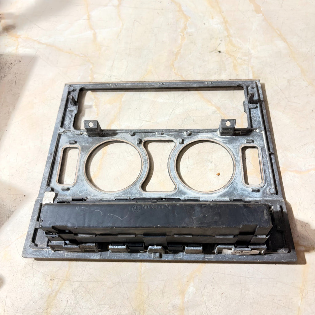 MERCEDES E CLASS W210 HEATER CONTROL TRIM SURROUND 2108210071