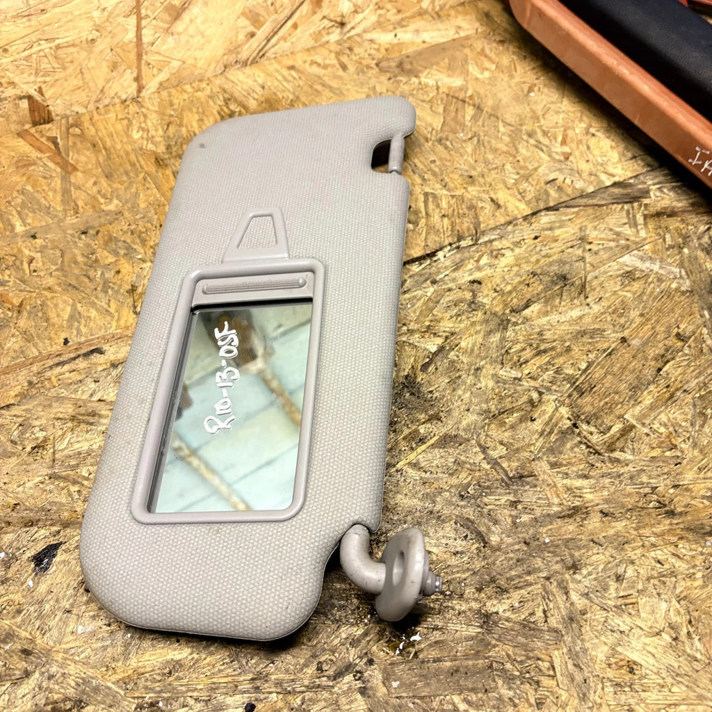 Kia Rio 2012-2015 RH Front Sun Visor Grey Vanity Mirror 85202-1W401DCM
