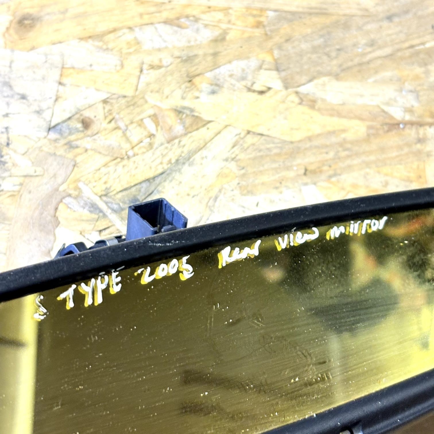 FORD FOCUS MK2 2005 INTERIOR REAR VIEW MIRROR 015624 Black