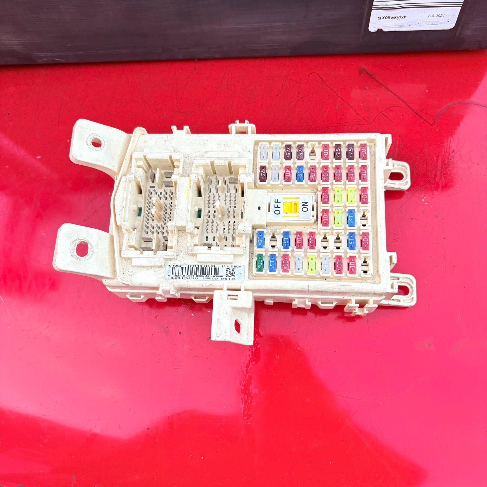 91952-B9360 BODY COMPUTER CONTROL BCM BFLM HYUNDAI I10 2015