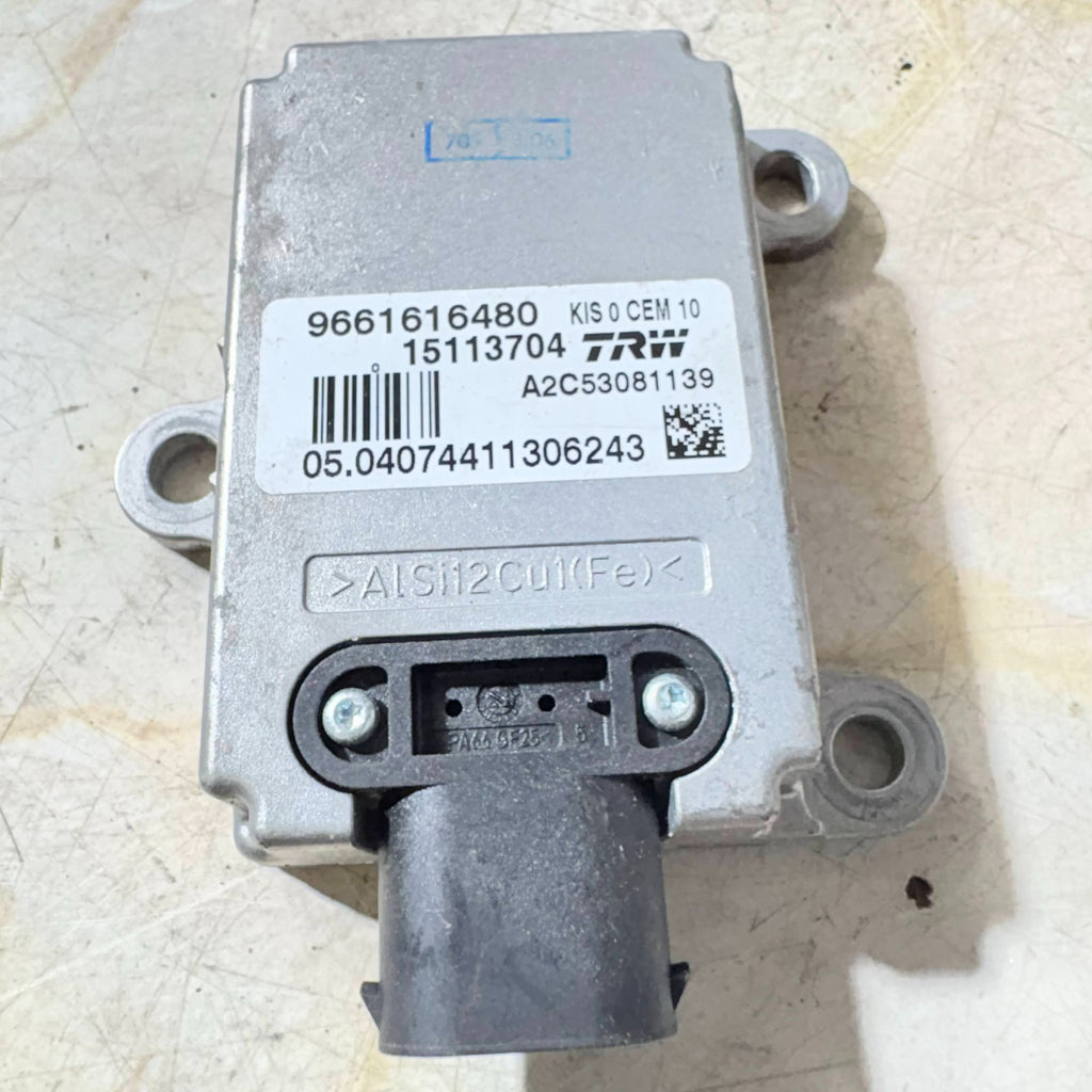 PEUGEOT 407 2004-2011 ESP STABILITY CONTROL YAW RATE SENSOR MODULE 9661616480