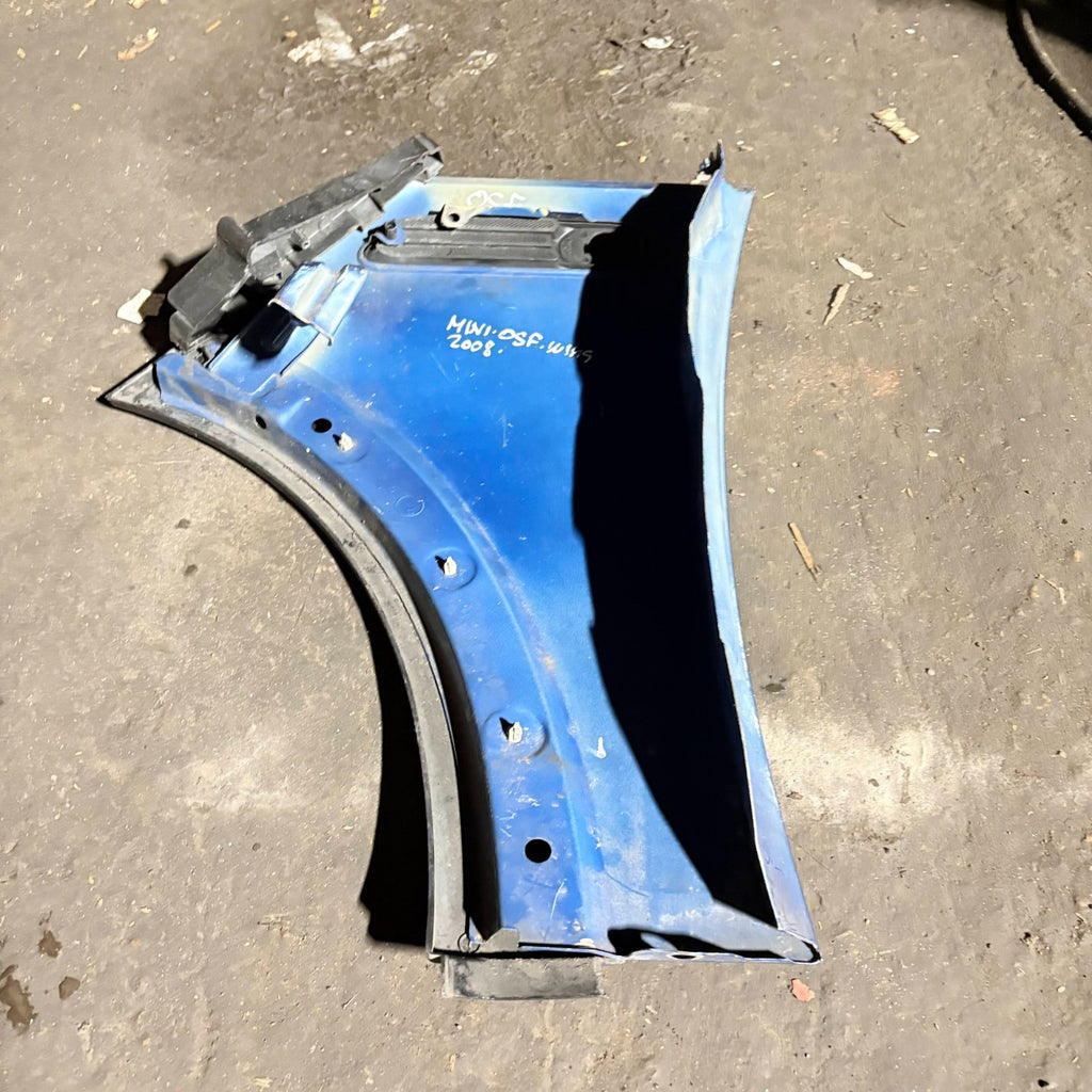 MINI COOPER FRONT WING DRIVER SIDE RIGHT 2008