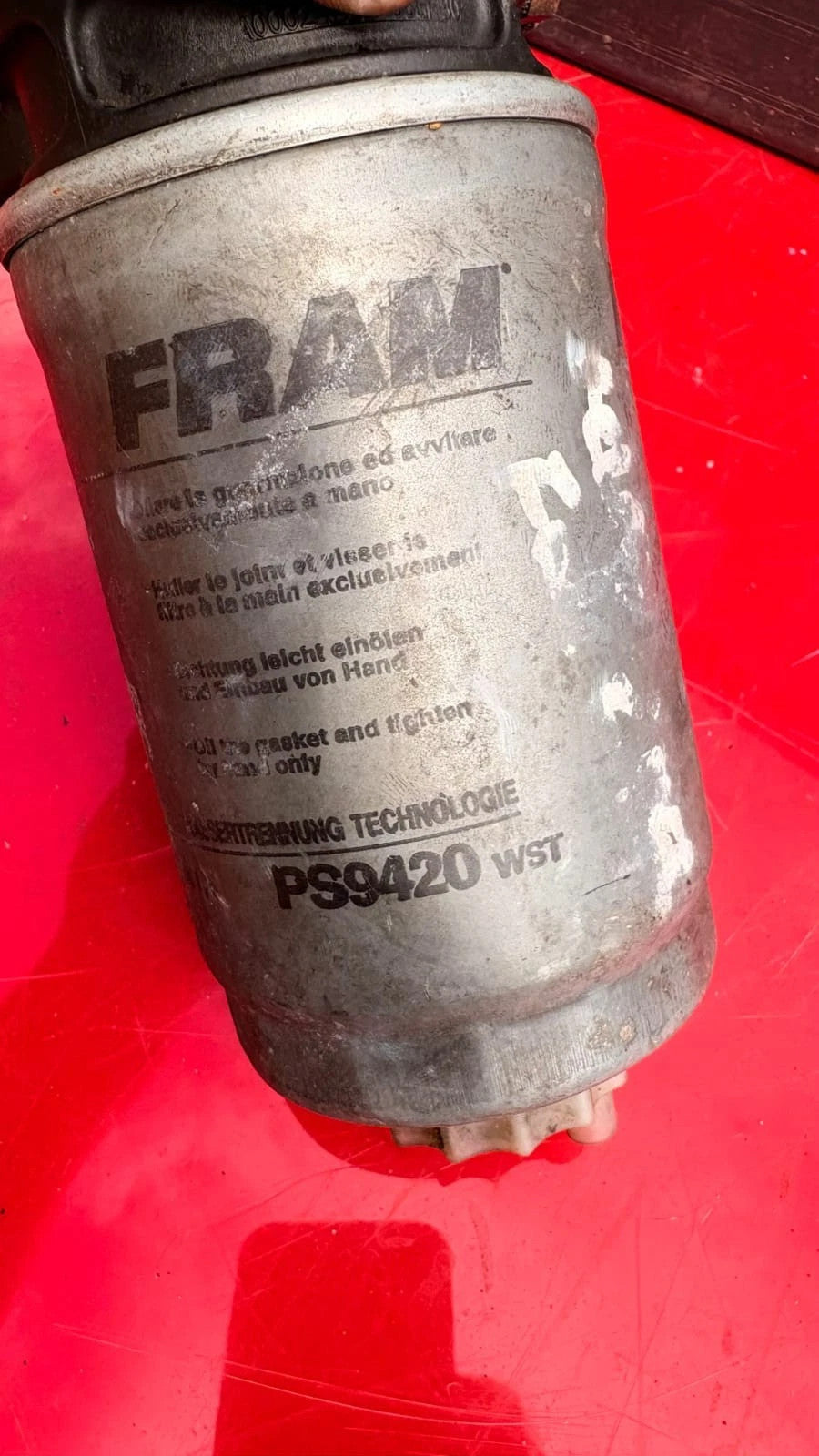 A000244 Fuel Filter Fiat Stilo DE522354-30