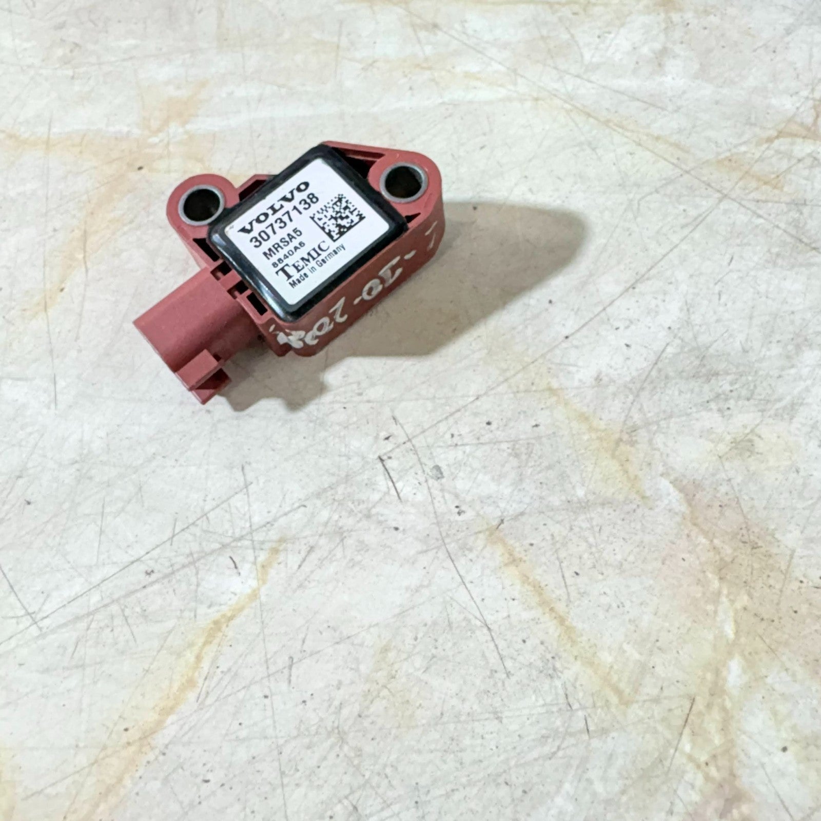 Volvo C30 Mk1 2007?2013 Airbag Crash Impact Sensor Rear Left N/S 30737138