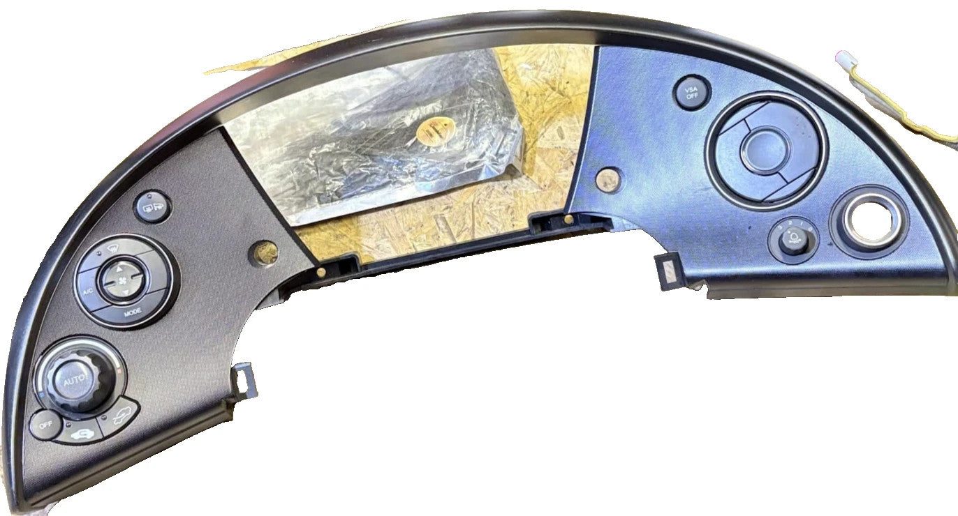 HONDA CIVIC MK8 SPEEDO SURROUND AC AIR CON HEATER CONTROL SWITCHES 79600SMGE4
