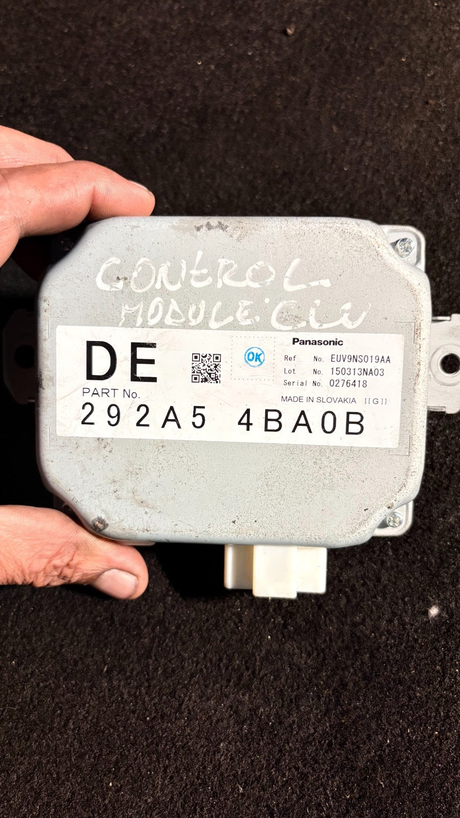 NISSAN JUKE VOLTAGE STABILISER UNIT 292A5-4BA0B 2013-2018