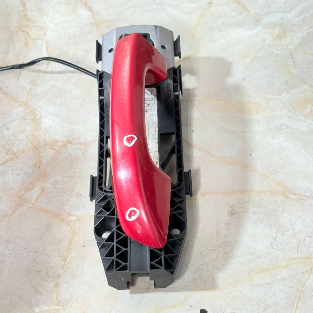 VW Scirocco Mk3 2008-2017 OSF Right Front Exterior Door Handle Red 1K8837206F