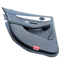 Mercedes C-Class W205 2014-2021 Rear Left Interior Door Card Panel Black Leather