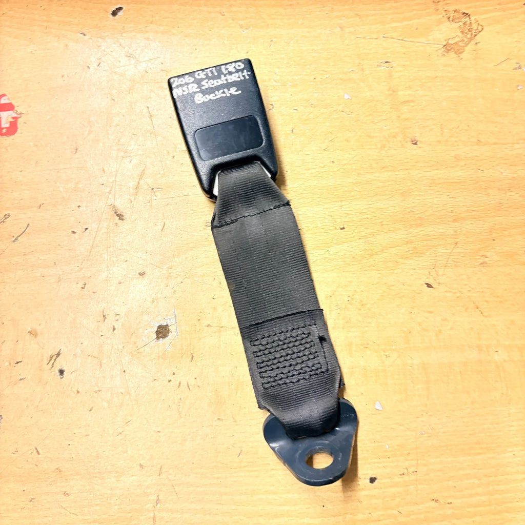 PEUGEOT 206 GTI 180 MK2 2018 SEAT BELT BUCKLE REAR LEFT PASSENGER SIDE