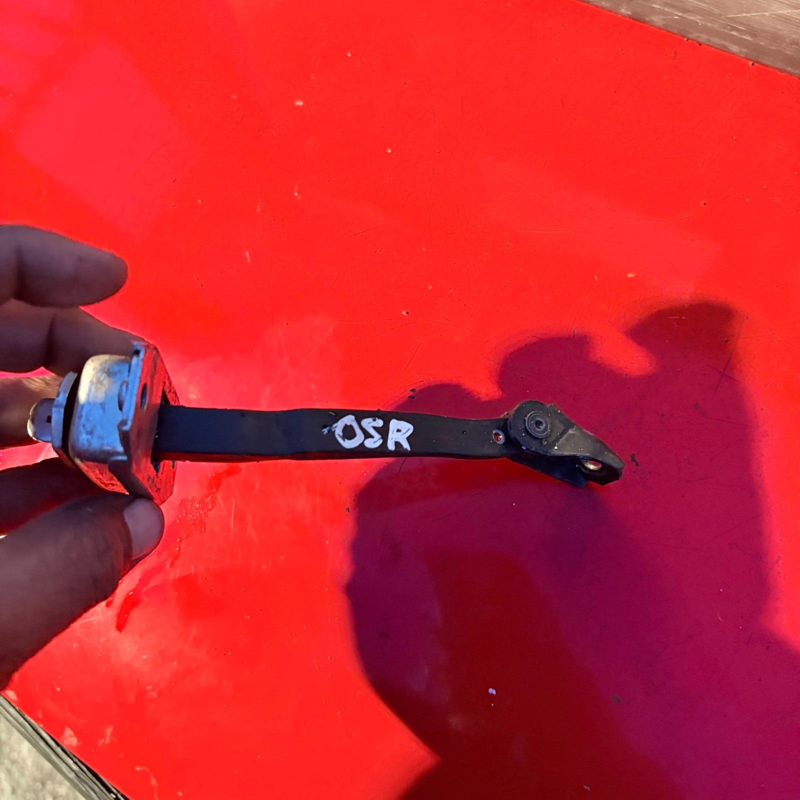 NISSAN QASHQAI 2015 OFFSIDE DRIVER RIGHT REAR DOOR CHECK STRAP