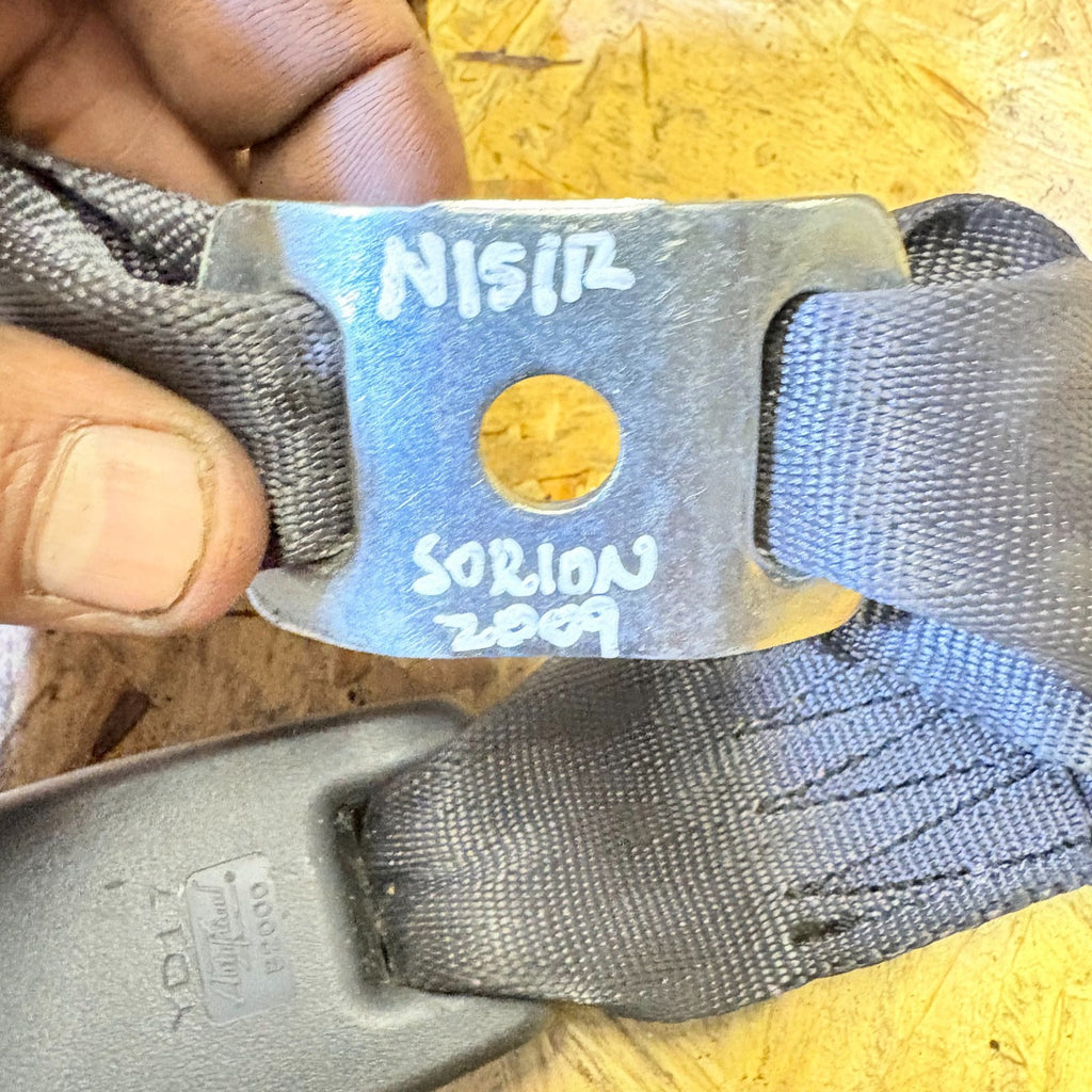 Daihatsu Sirion 2009 Seat Belt Buckle Rear Passenger Left Side