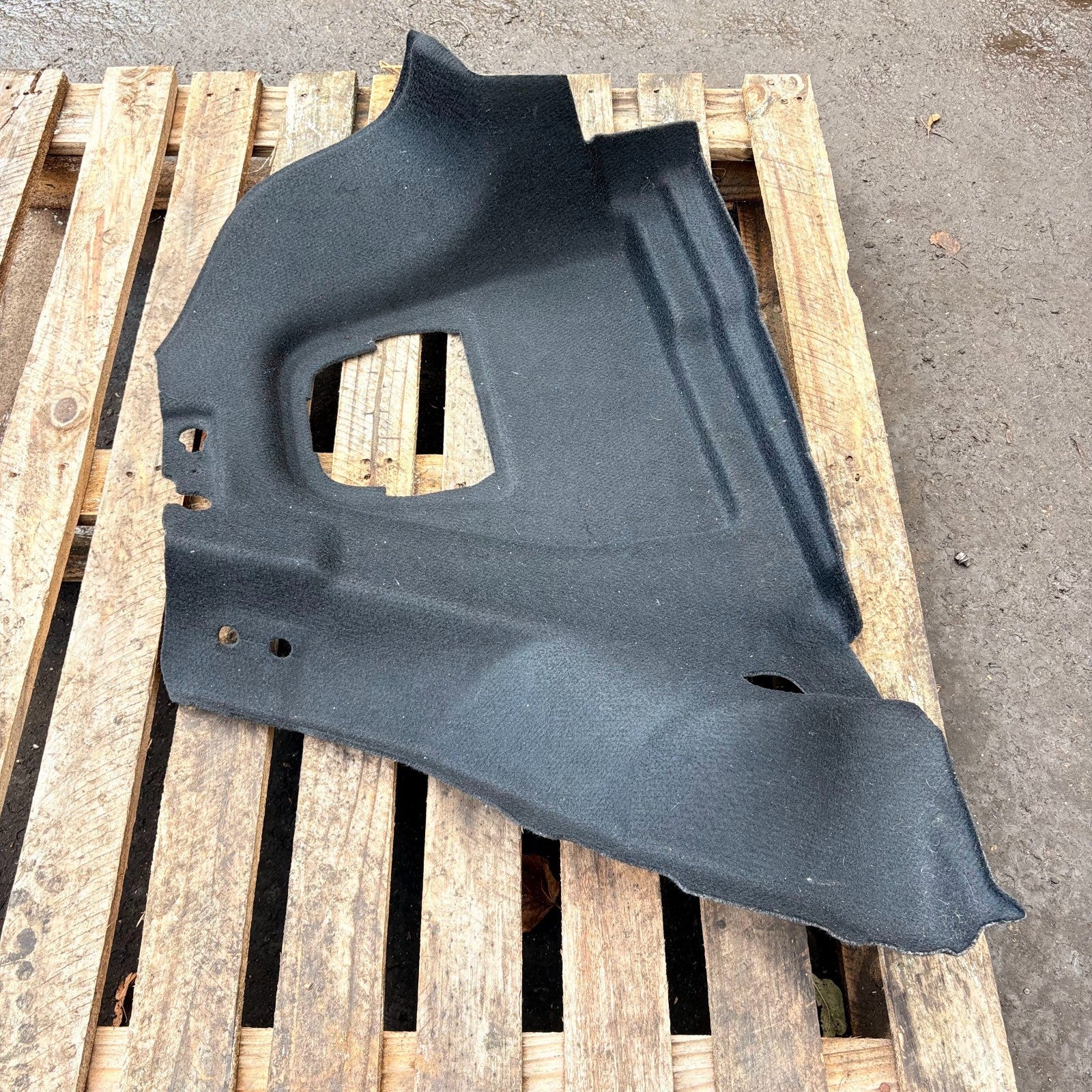 Citro�n DS3 2010-2015 Right Rear Boot Luggage Side Carpet Trim Panel Black