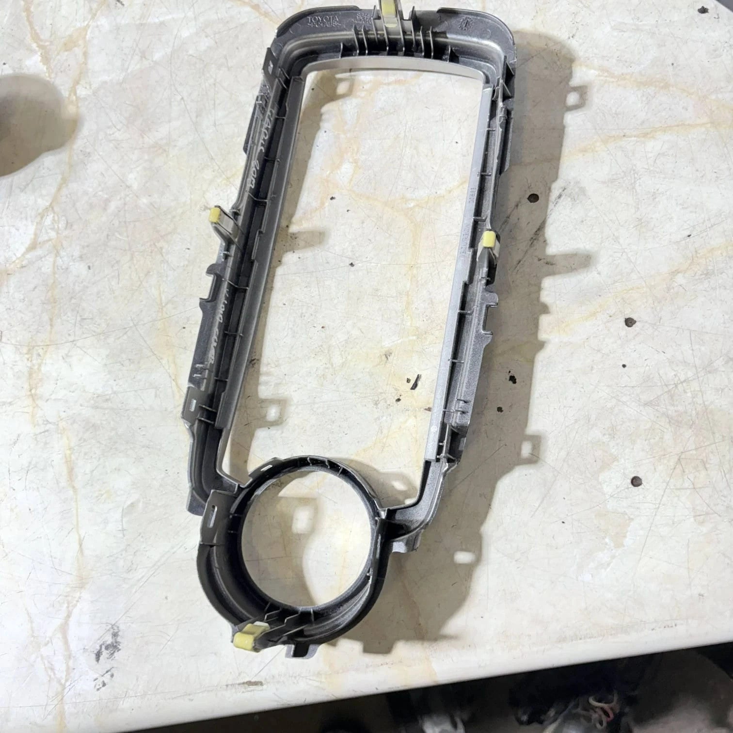 Toyota Yaris 2011-2020 Sat Nav Radio Surround Trim & Hazard Switch 86451-0D010