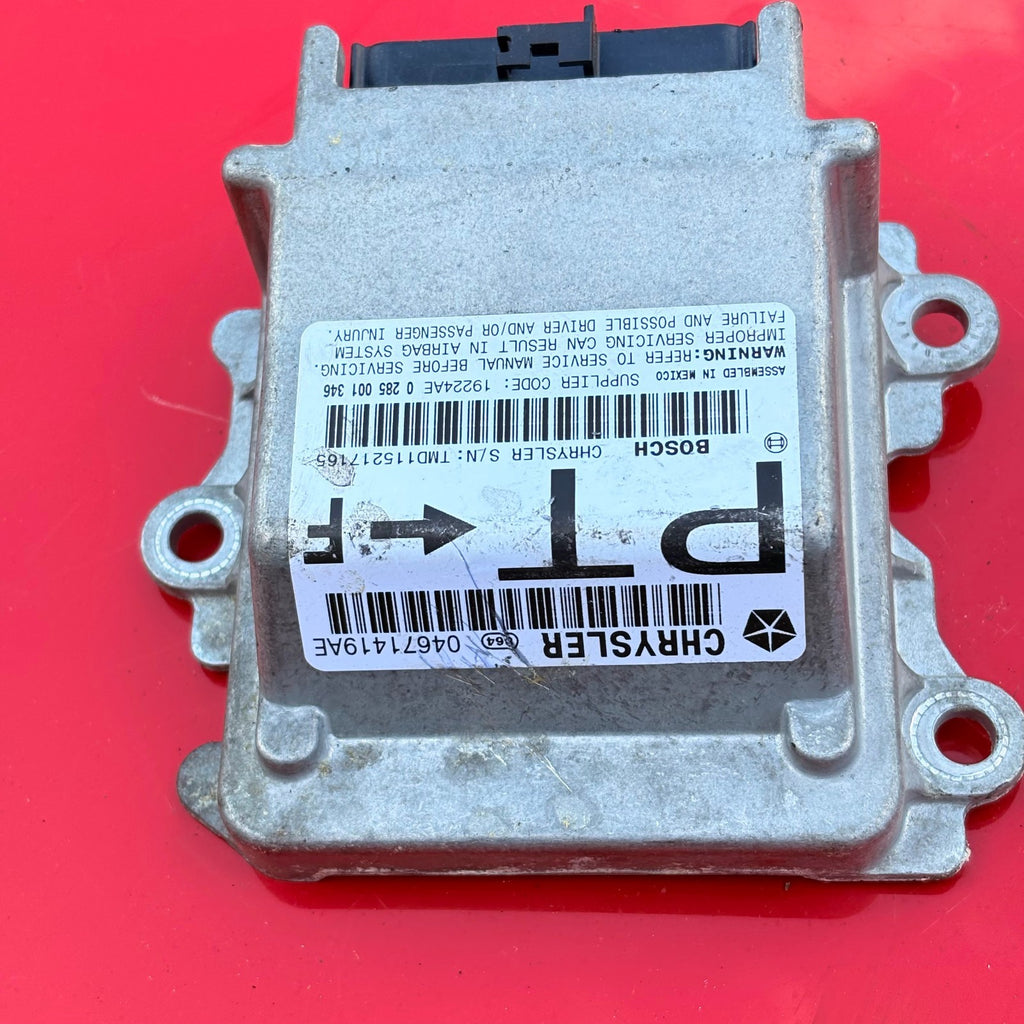 2001-2002 Chrysler PT Cruiser SRS Airbag ECU ORC Module 04671419AE
