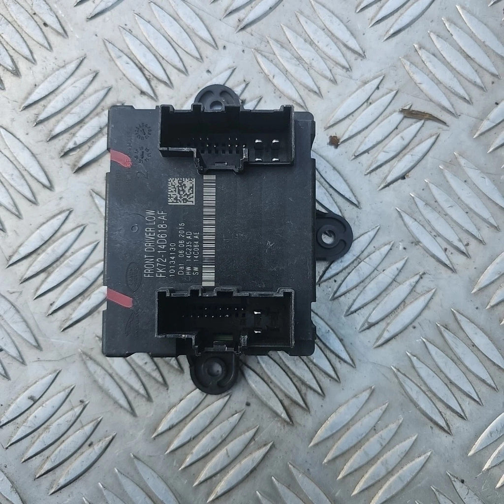 JAGUAR XE DOOR CONTROL MODULE ECU FRONT RIGHT DRIVER SIDE FK7214D618AF X760 2016