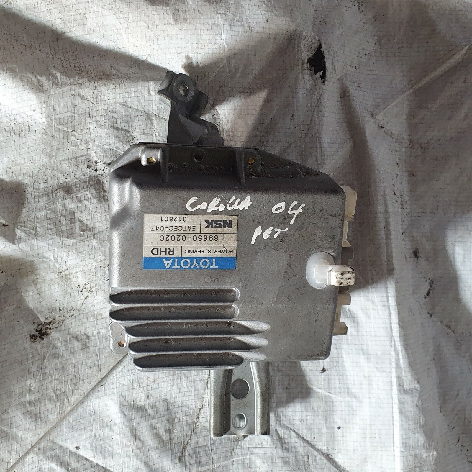 TOYOTA COROLLA 2003 PAS POWER STEERING ECU 89650-02020 RHD