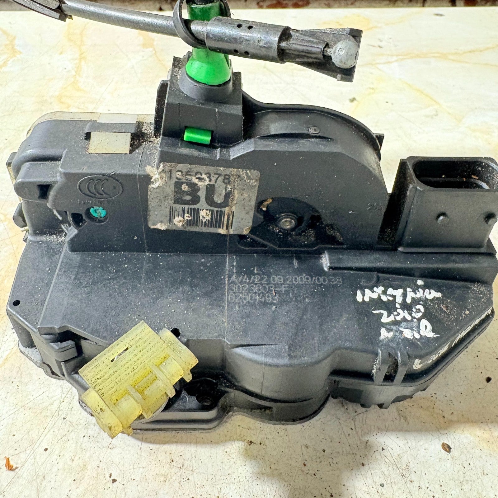 Vauxhall Insignia Mk1 A 2008-2013 Rear Left Door Lock Actuator 3023803 13503179
