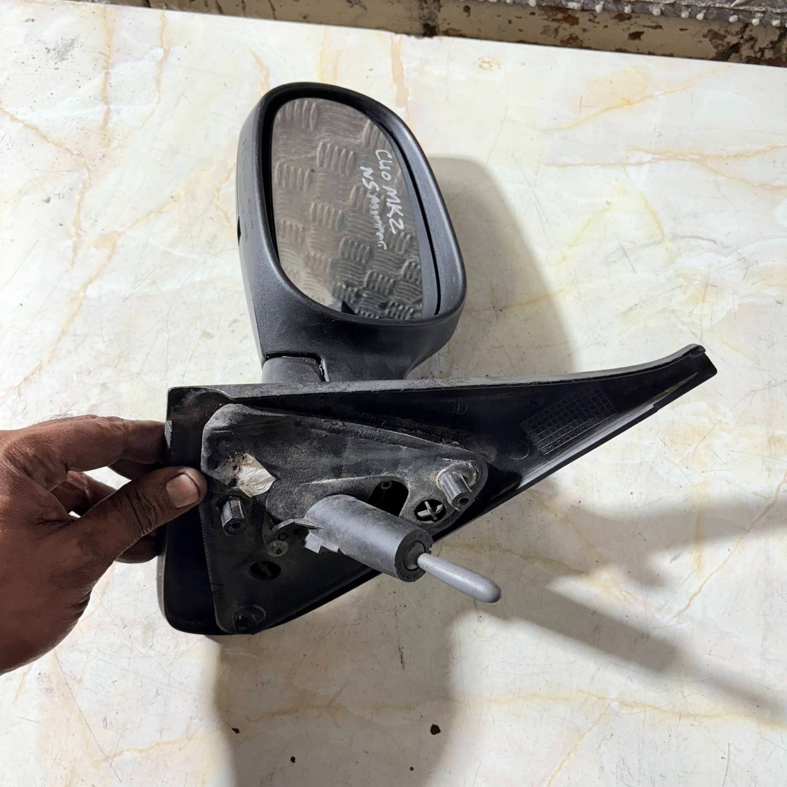 RENAULT CLIO MK2 PASSENGER FRONT LEFT SIDE ELECTRIC WING MIRROR E2018011