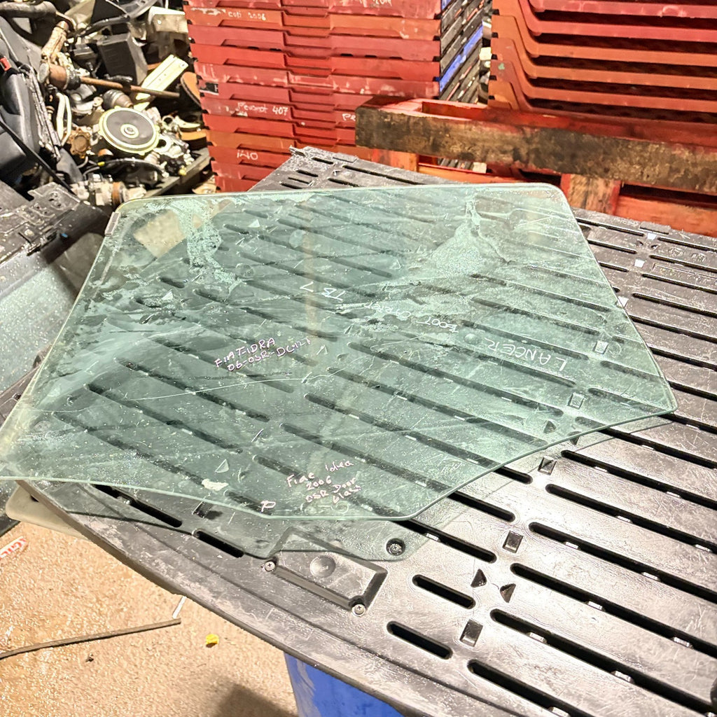 Fiat Idea 2003-2008 OSR Rear Door Window Glass Right Driver 51754301