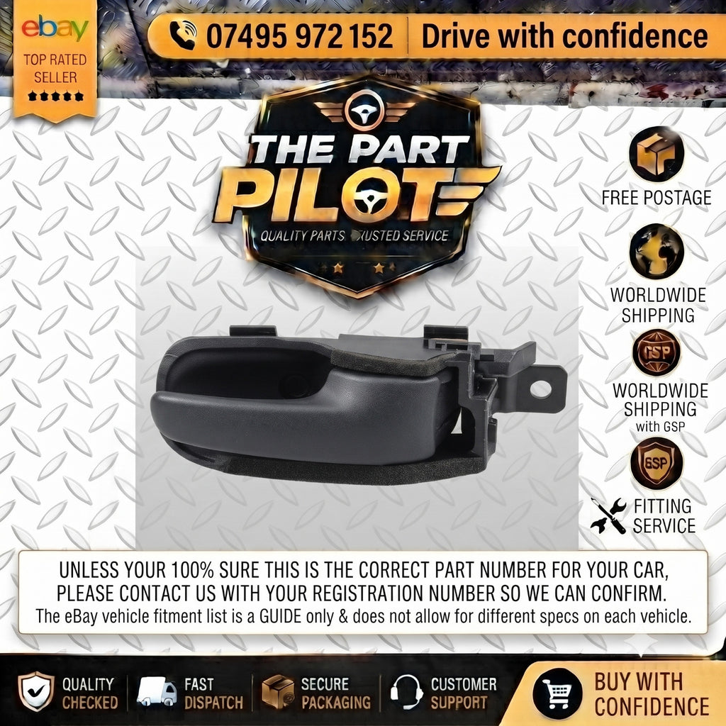 Toyota Aygo MK1 5DR 2012-2014 OSR Right Rear Interior Door Handle 69205-0D060
