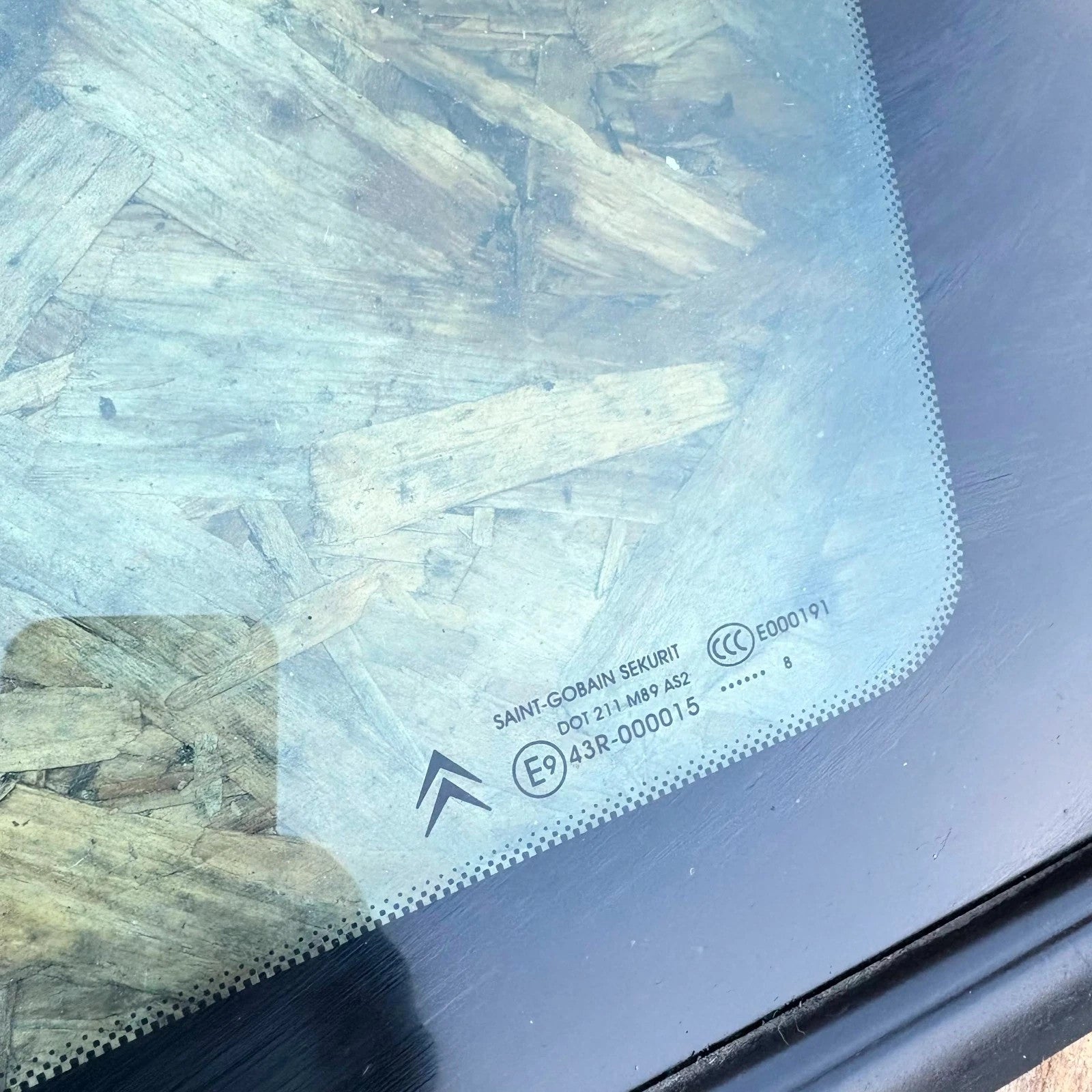 Citroen C4 Picasso Mk1 2006-2013 5dr Rear Right Quarter Window Glass Green Tint