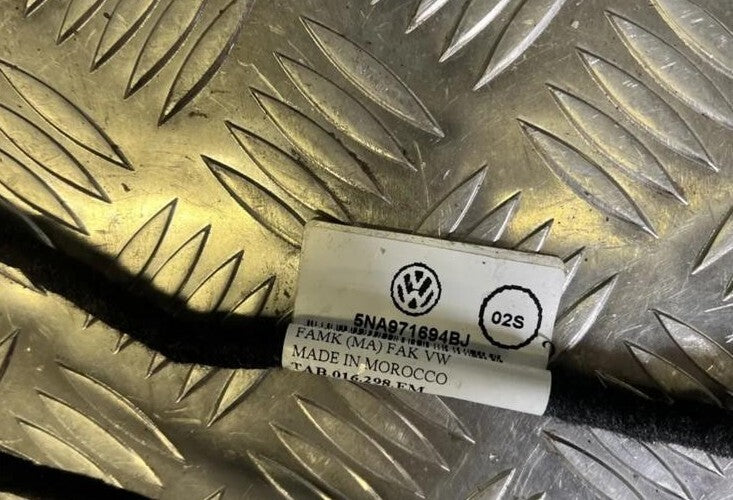 FOR 2018 VOLKSWAGEN TIGUAN WIRING LOOM DOOR REAR RIGHT 5NA971694G