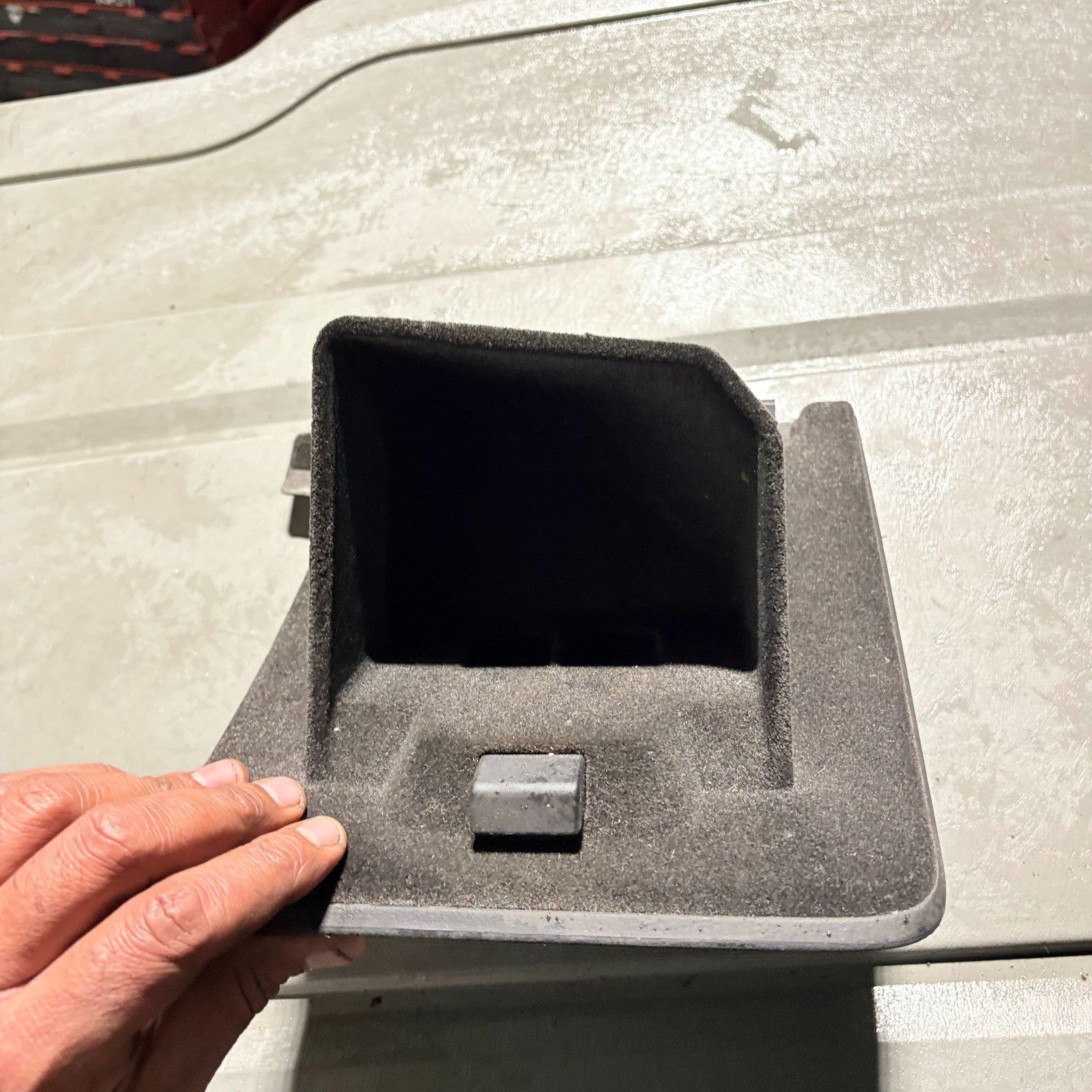 VW Passat B6 (3C) RHD Under Dash Storage Box Cubby Tray Black 3C2857922E (2005-2