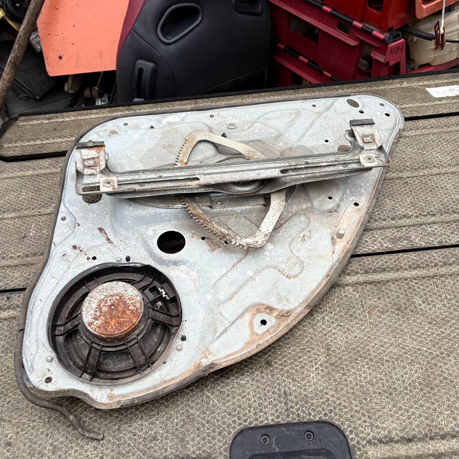 FORD FOCUS C-MAX 2006-2010 PASSENGER REAR LEFT WINDOW REGULATOR MANUALL