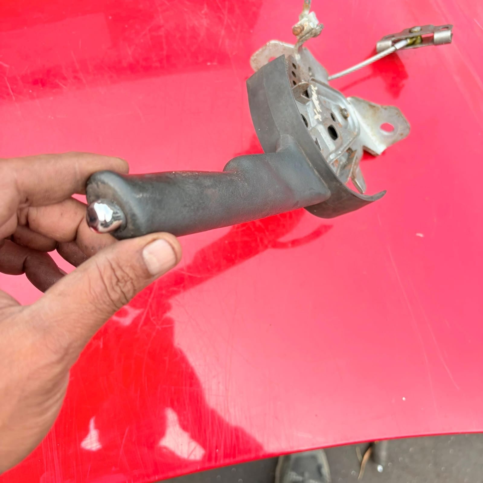 NISSAN X-TRAIL HANDBRAKE HANDLE LEVER