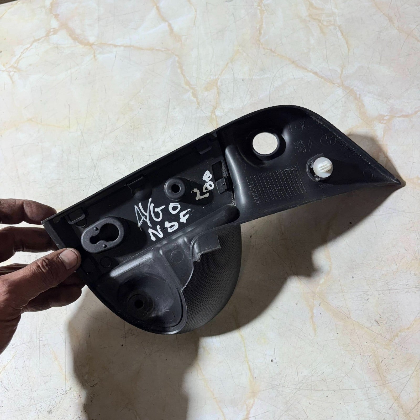 Toyota Aygo Passenger Front Left Side Wing Mirror Interior Trim Cover 2005-2014