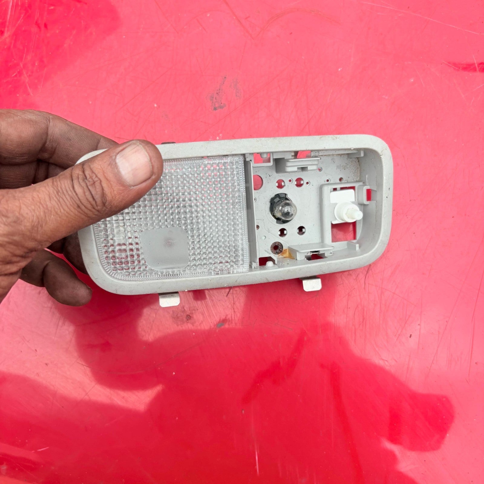 Daihatsu Sirion 2011 front interior roof seat light lamp