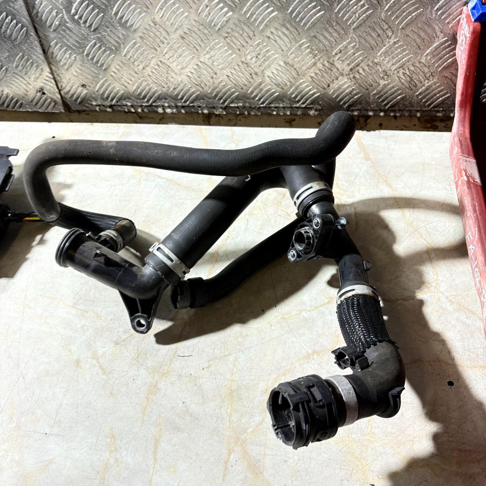 CITROEN DS3 2015 RADIATOR WATER COOLANT HOSE PIPES
