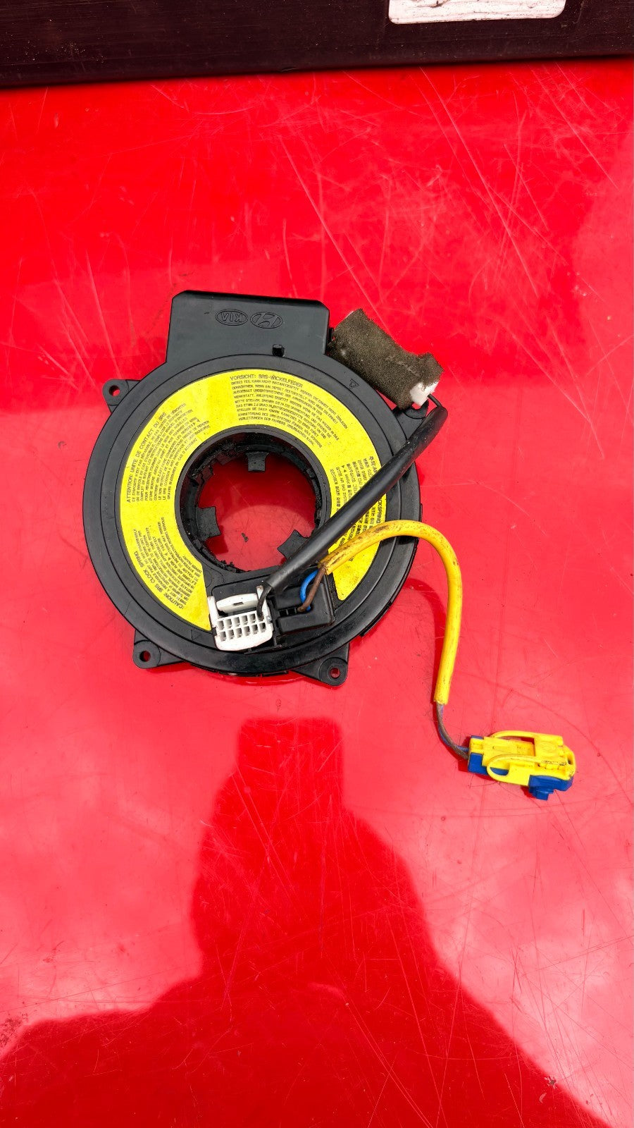 RENAULT TWINGO 2003 STEERING WHEEL AIRBAG SRS SQUIB SLIP RING