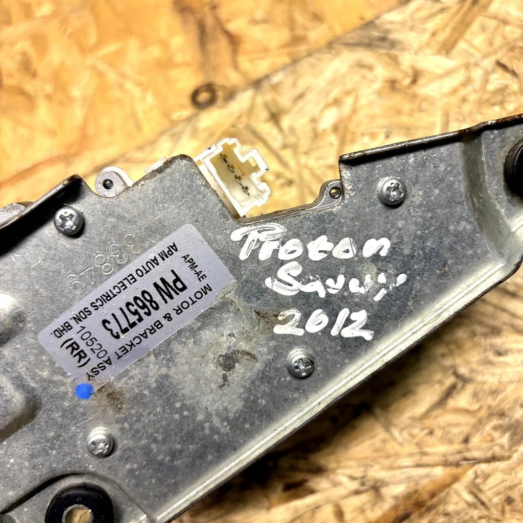PROTON SAVVY 2012 REAR WINDSCREEN WINDOW WIPER MOTOR PW865773